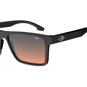 Óculos de Sol Mormaii - Banks Sun Magnetic - Preto Brilhoso/Lente Laranja (129223)