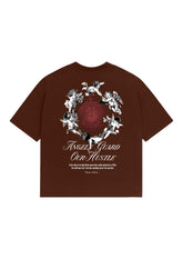 Camiseta Oodles - Guardian Angel - Marrom