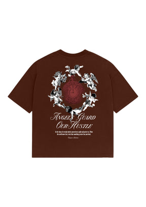 Camiseta Oodles - Guardian Angel - Marrom