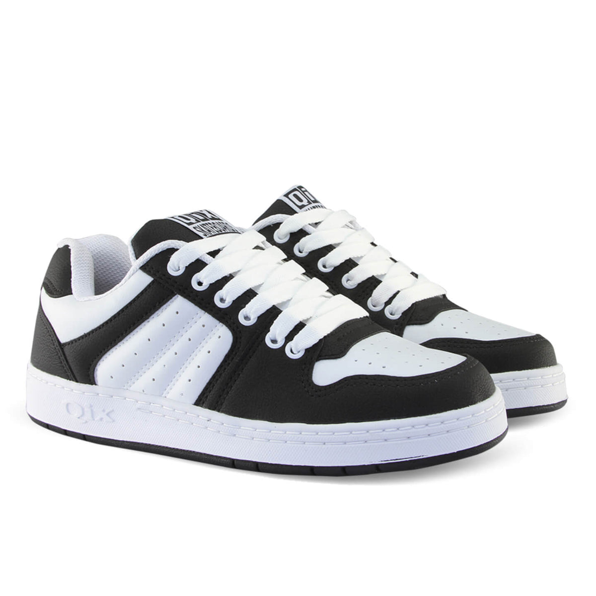 Tênis Qix - Skate 80's - Branco/Preto