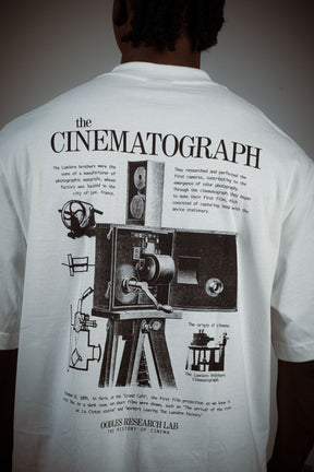 Camiseta Oodles - Cinematograph - Off White