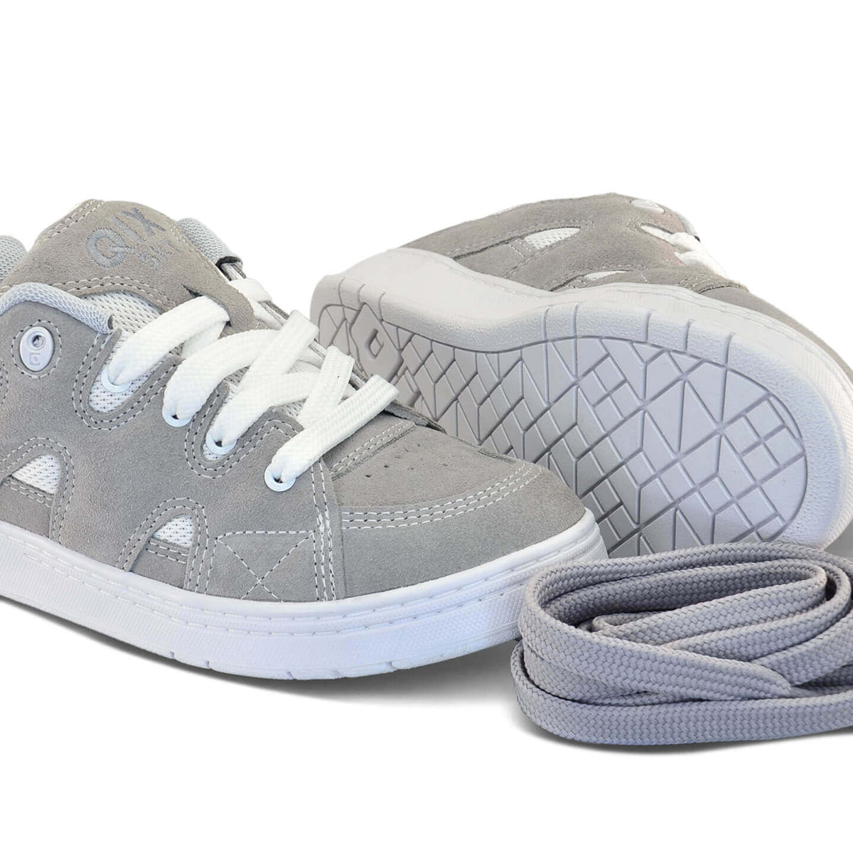 Tênis Qix - Plaza 2 - Cinza/Branco