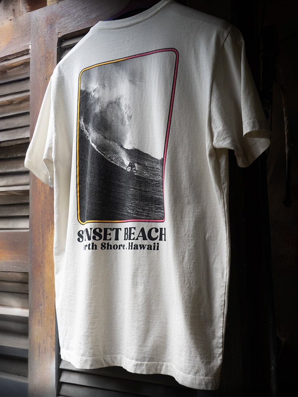 Camiseta Hang Loose - Sunset - Off White