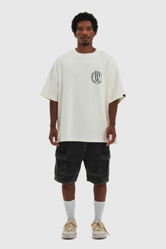 Camiseta BAW - Oversized  Classy - Off White