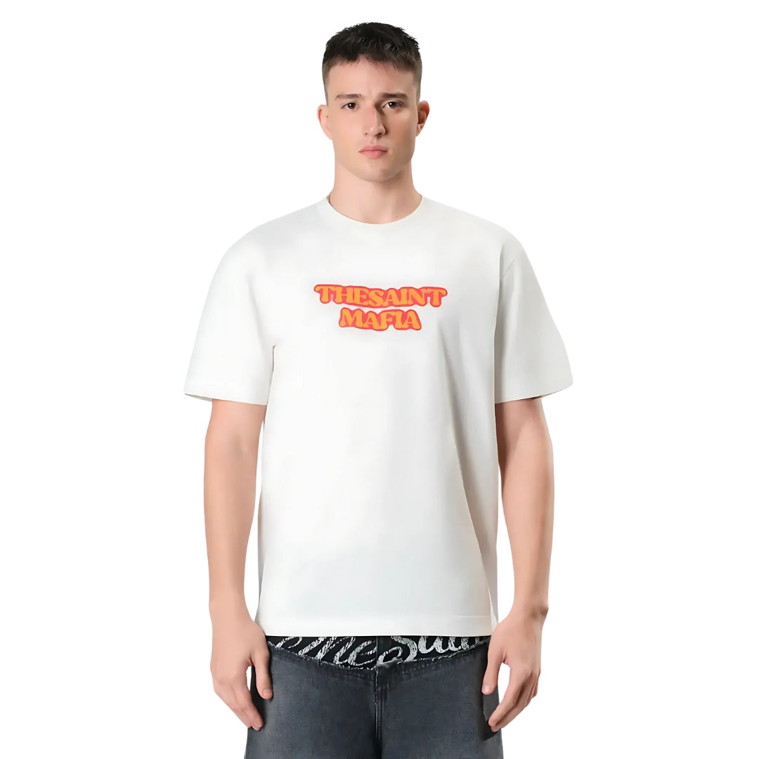 Camiseta The Saint - Comfort TSM Label - Off White
