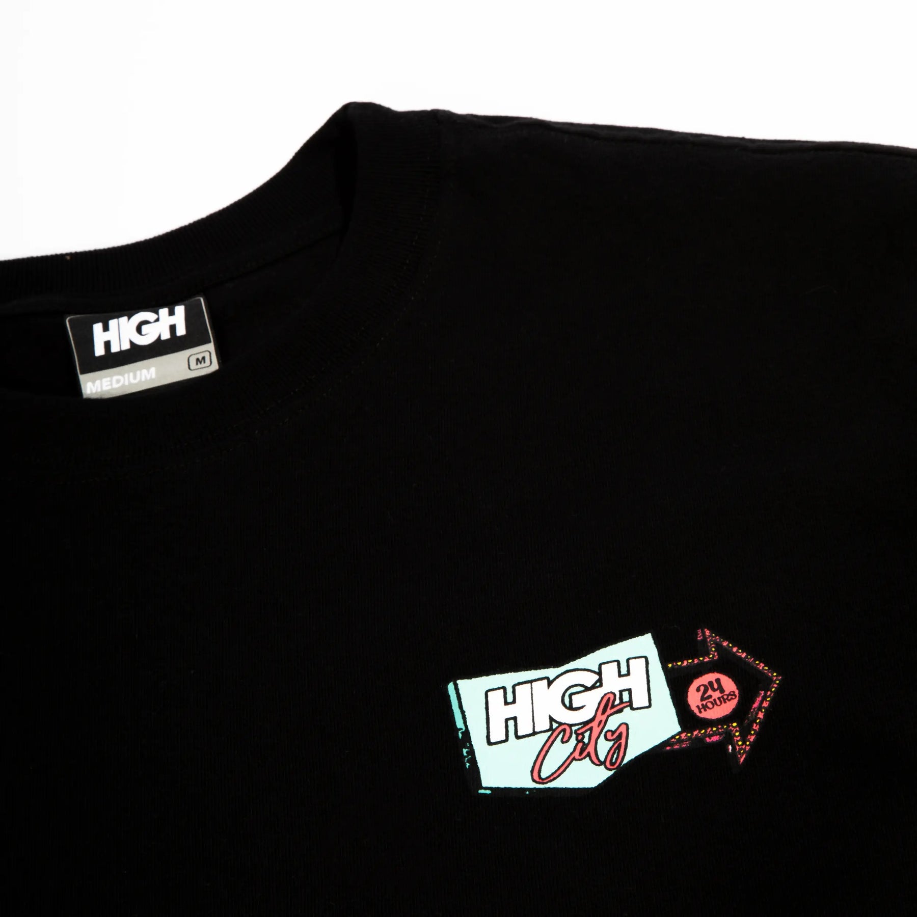 Camiseta High - Cafeteria - Black