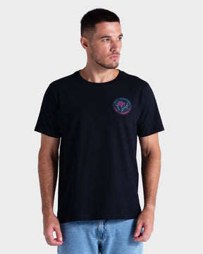 Camiseta Rusty - Fragments - Preto