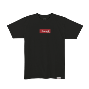 Camiseta Diamond - Box Logo - Black