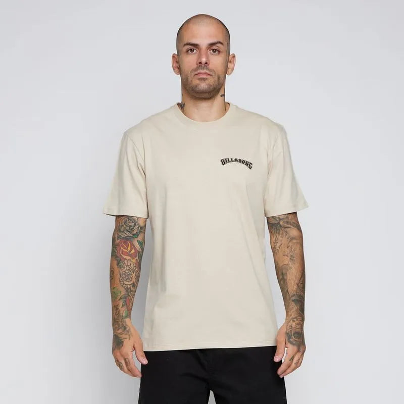 Camiseta Billabong - Arch Wave - Areia