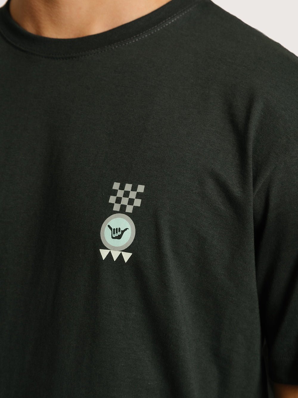 Camiseta Hang Loose - Block - Chumbo