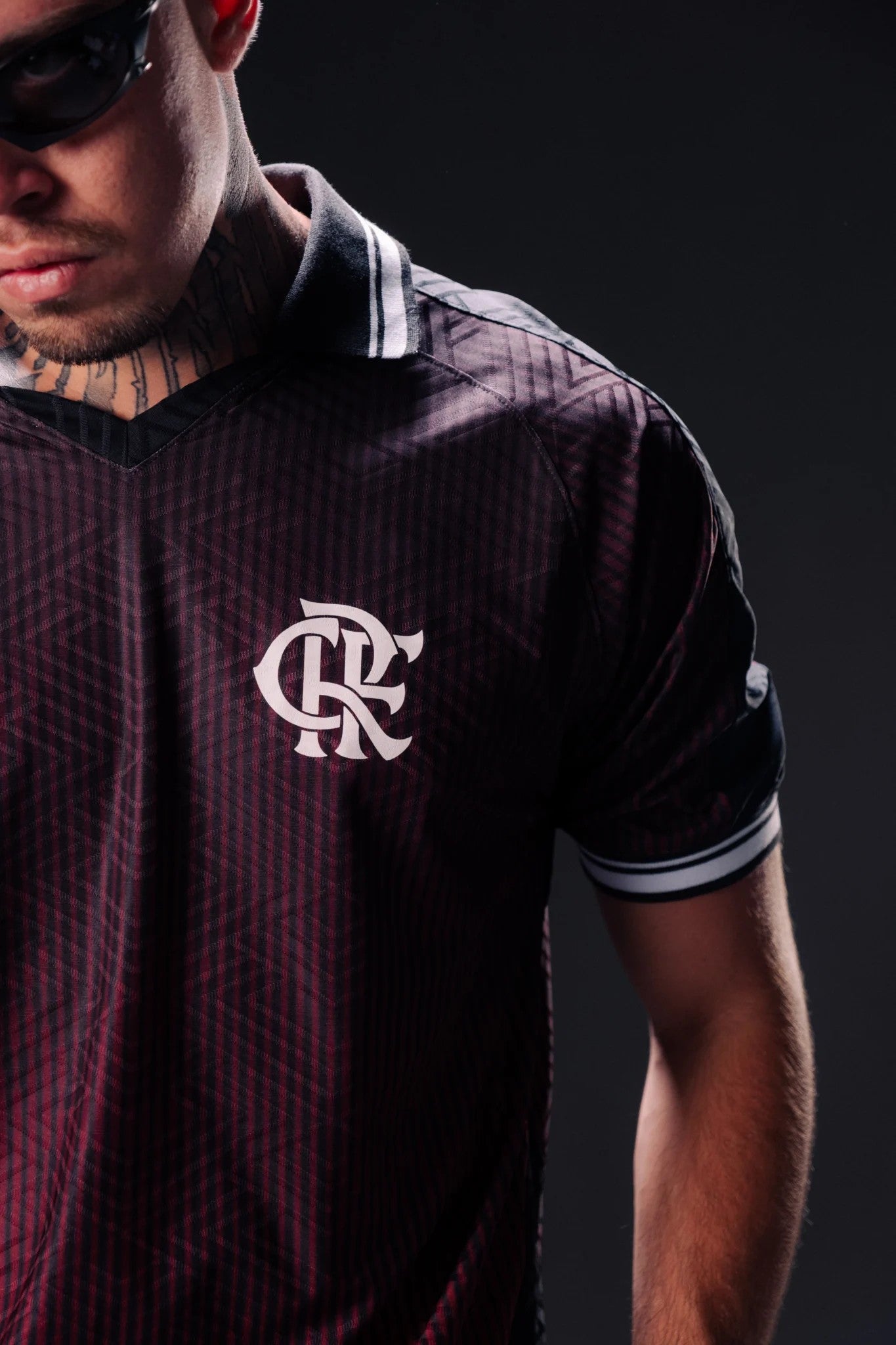 Camiseta Polo Wanted - Redblack Club