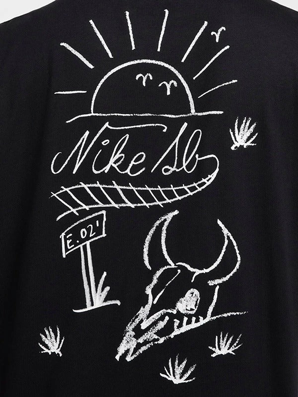 Camiseta Nike SB - Train Monike - Black