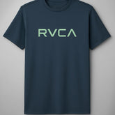 Camiseta RVCA - Big RVCA - Azul Escuro