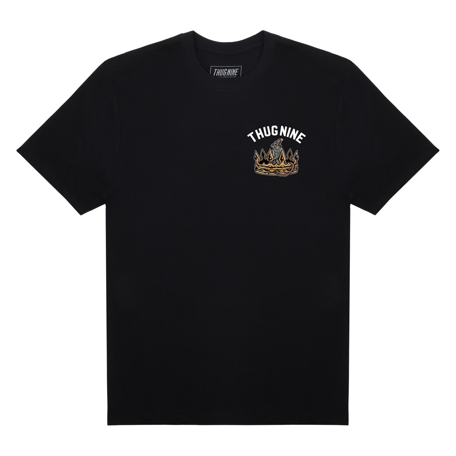 Camiseta Thug Nine - King is Dead - Black