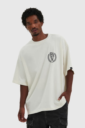 Camiseta BAW - Oversized  Classy - Off White