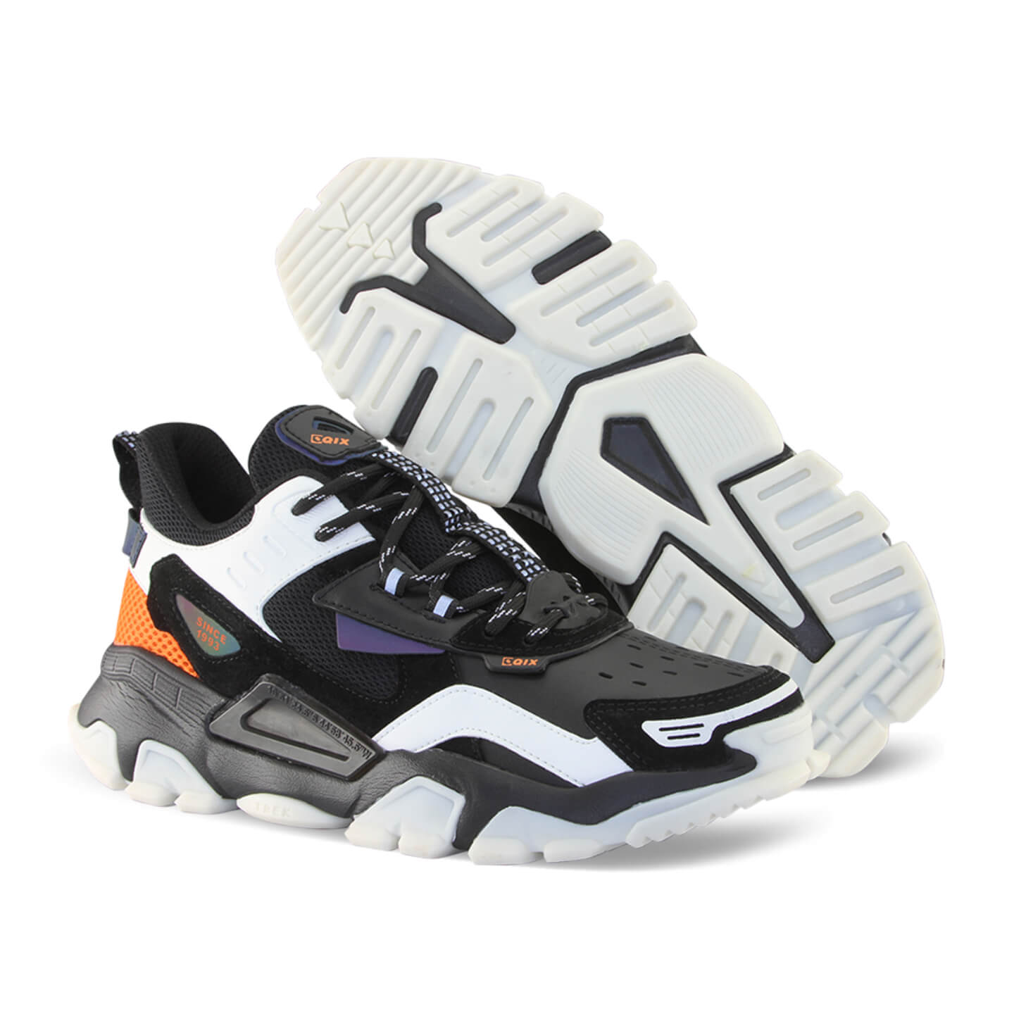 Tênis Qix - Trek Urban Hiking - Preto/Branco