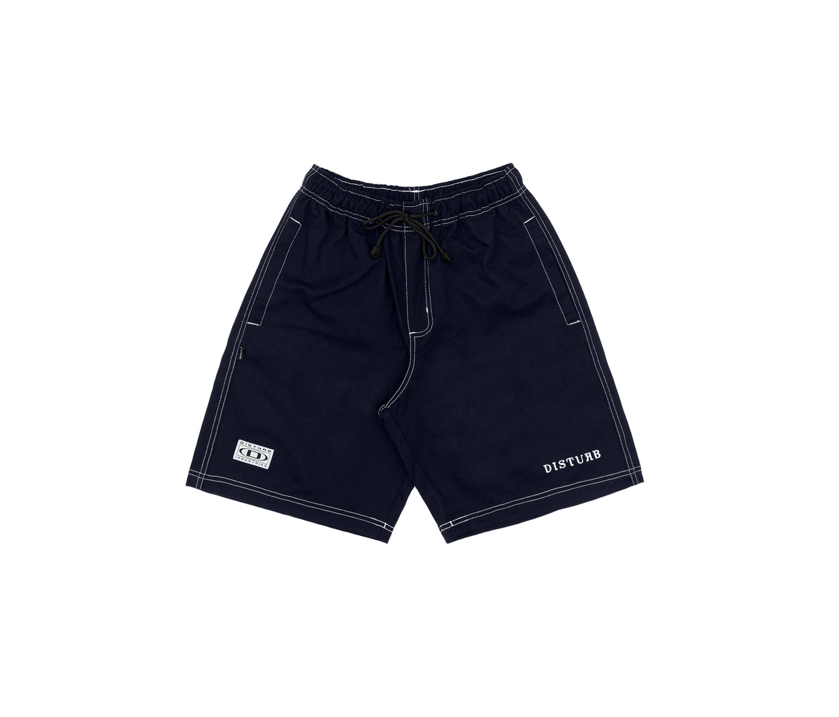 Short Disturb - Constrat Twill - Navy - M