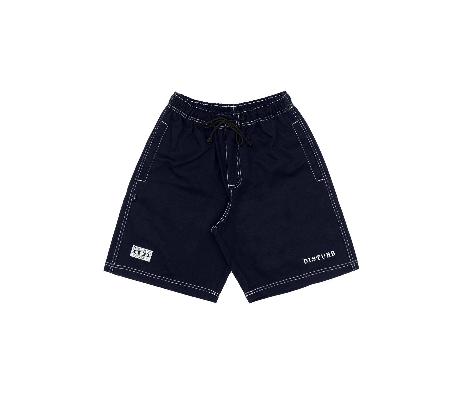 Short Disturb - Constrat Twill - Navy - M