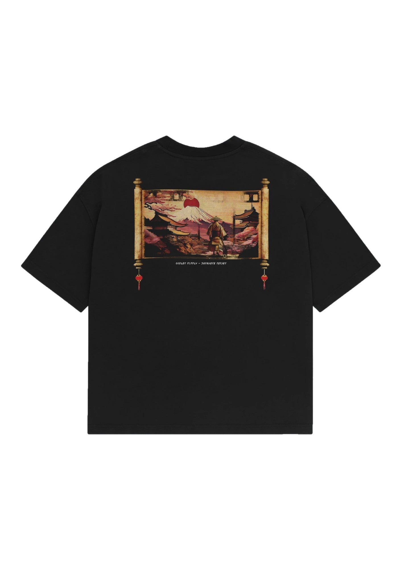 Camiseta Oodles - Japanese - Preto