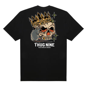 Camiseta Thug Nine - King is Dead - Black