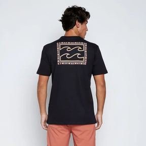 Camiseta Billabong - Crayon Wave - Preto