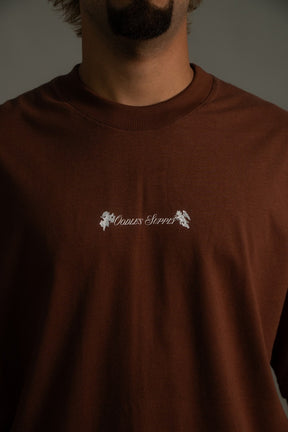 Camiseta Oodles - Guardian Angel - Marrom