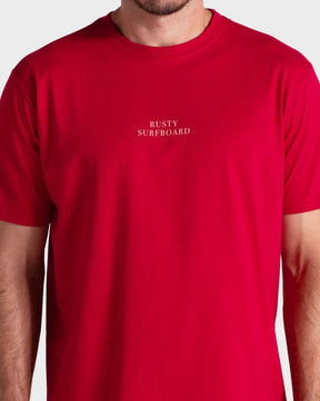 Camiseta Rusty - Planer - Vermelho