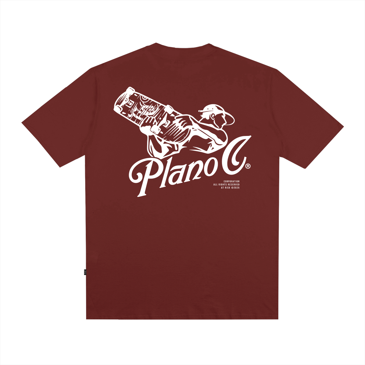 Camiseta Plano C - Skate Attack - Red