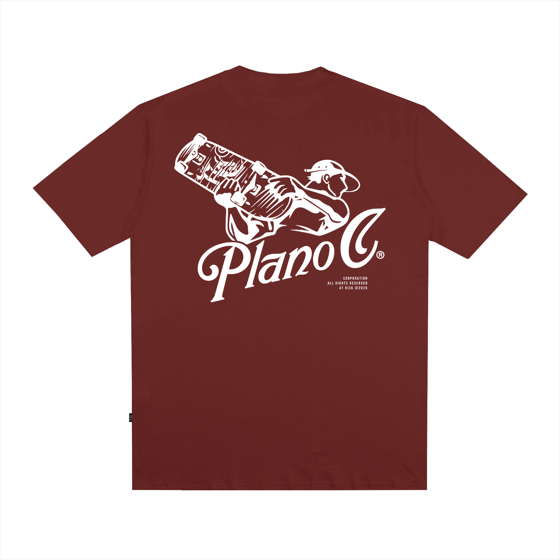 Camiseta Plano C - Skate Attack - Red