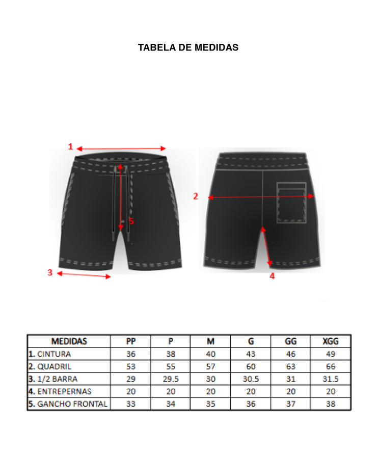 Bermuda The Saint - Moletom Wave Seam - Black