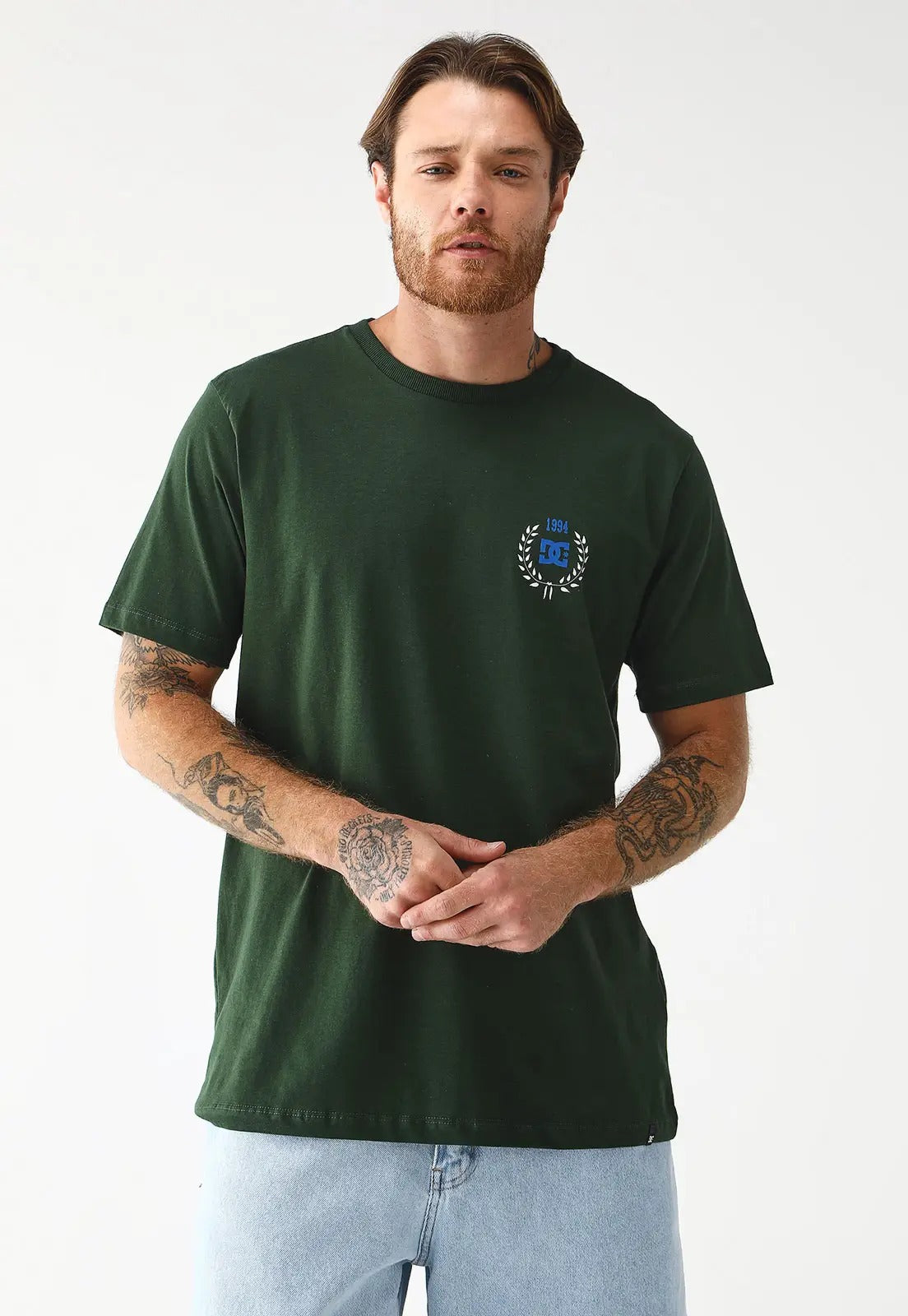 Camiseta DC Shoes - Freshman - Verde Escuro