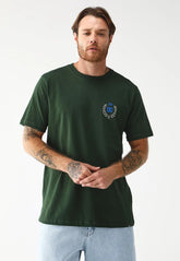 Camiseta DC Shoes - Freshman - Verde Escuro