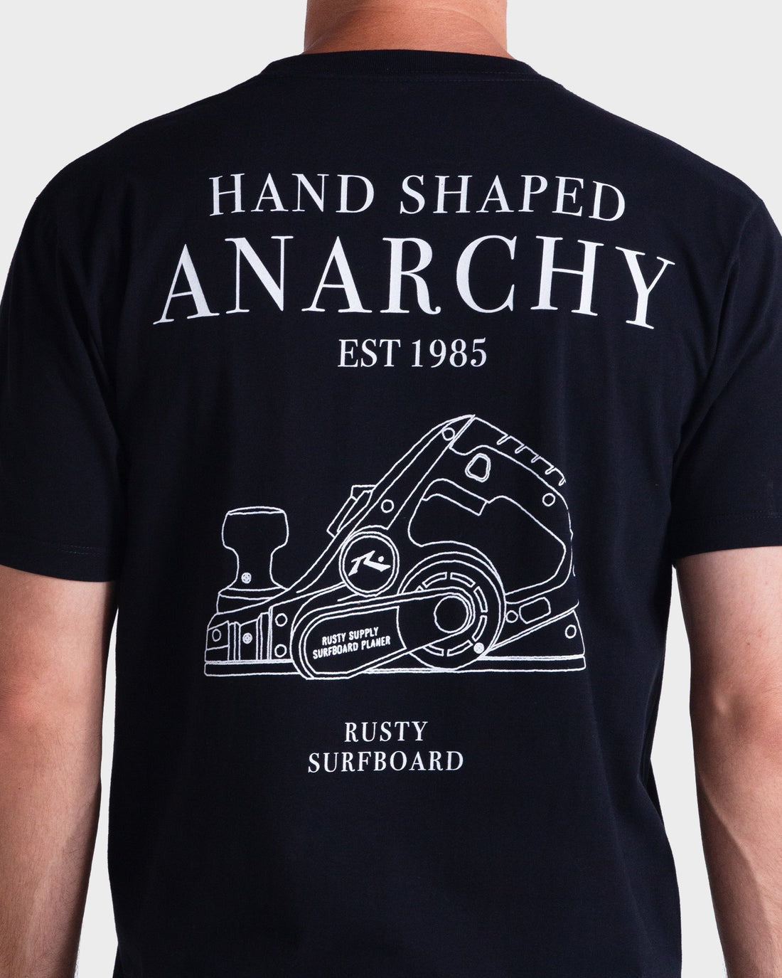 Camiseta Rusty - Planer - Preto