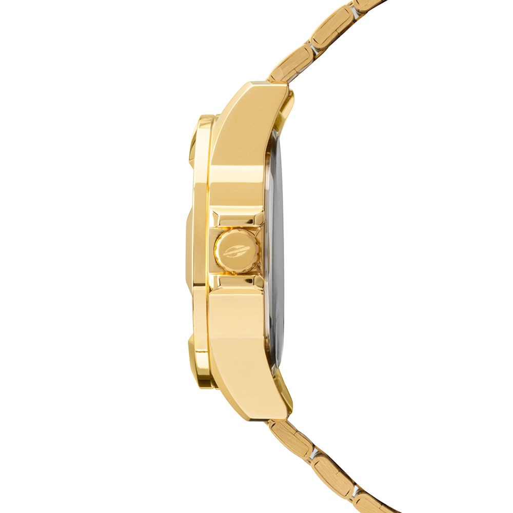 Relógio Mormaii Steel Basic Dourado - MO2317AE/1A