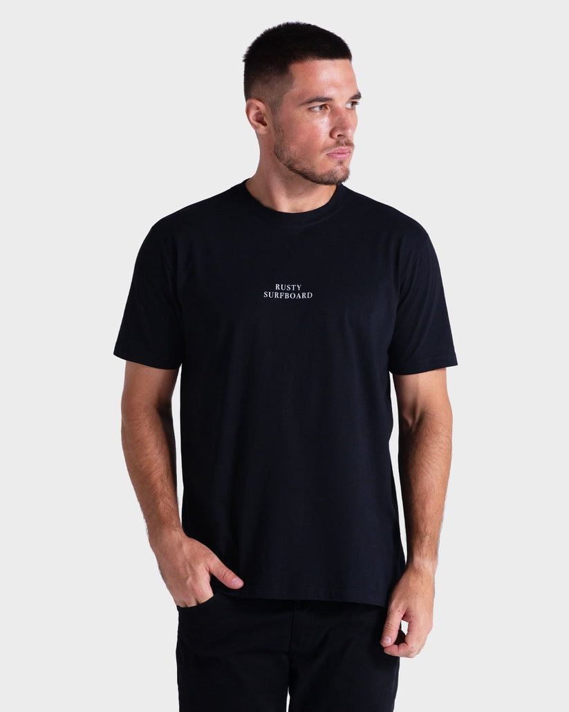 Camiseta Rusty - Planer - Preto