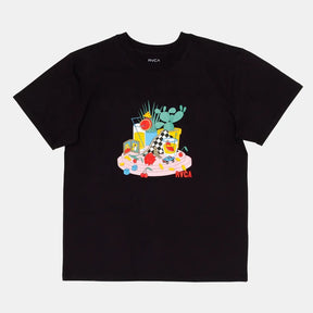 Camiseta RVCA - Luke Still Life - Preto