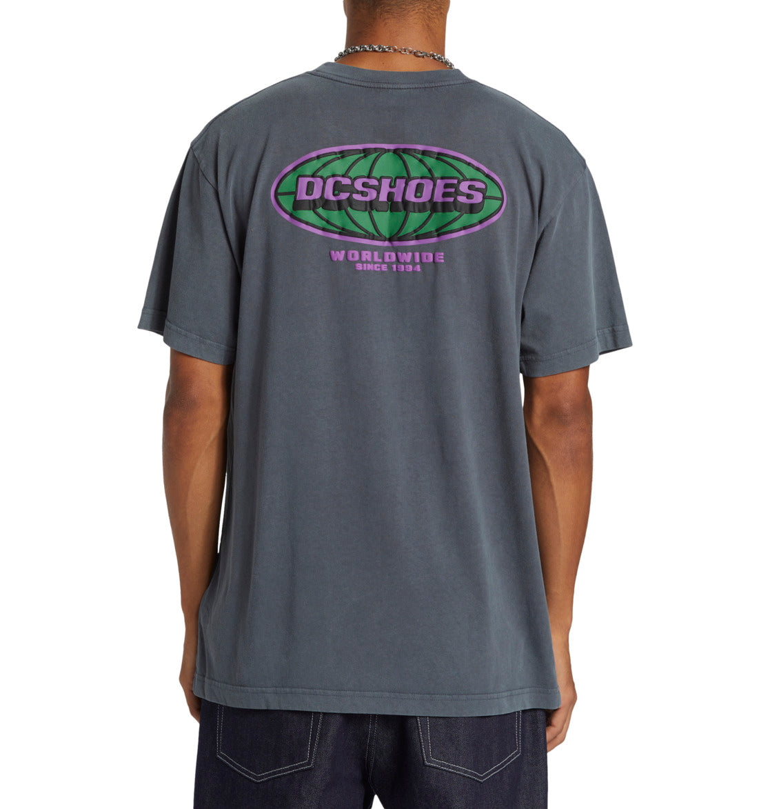 Camiseta DC Shoes - Billboard - Cinza Escuro