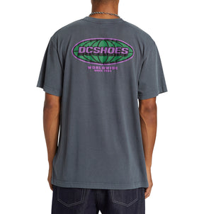 Camiseta DC Shoes - Billboard - Cinza Escuro