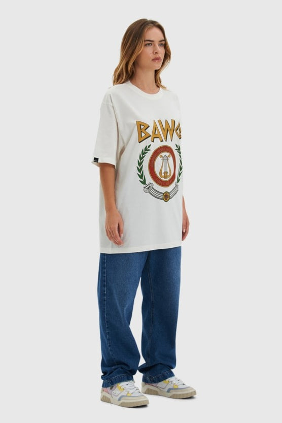 Camiseta BAW - Regular Pantheon - Off White