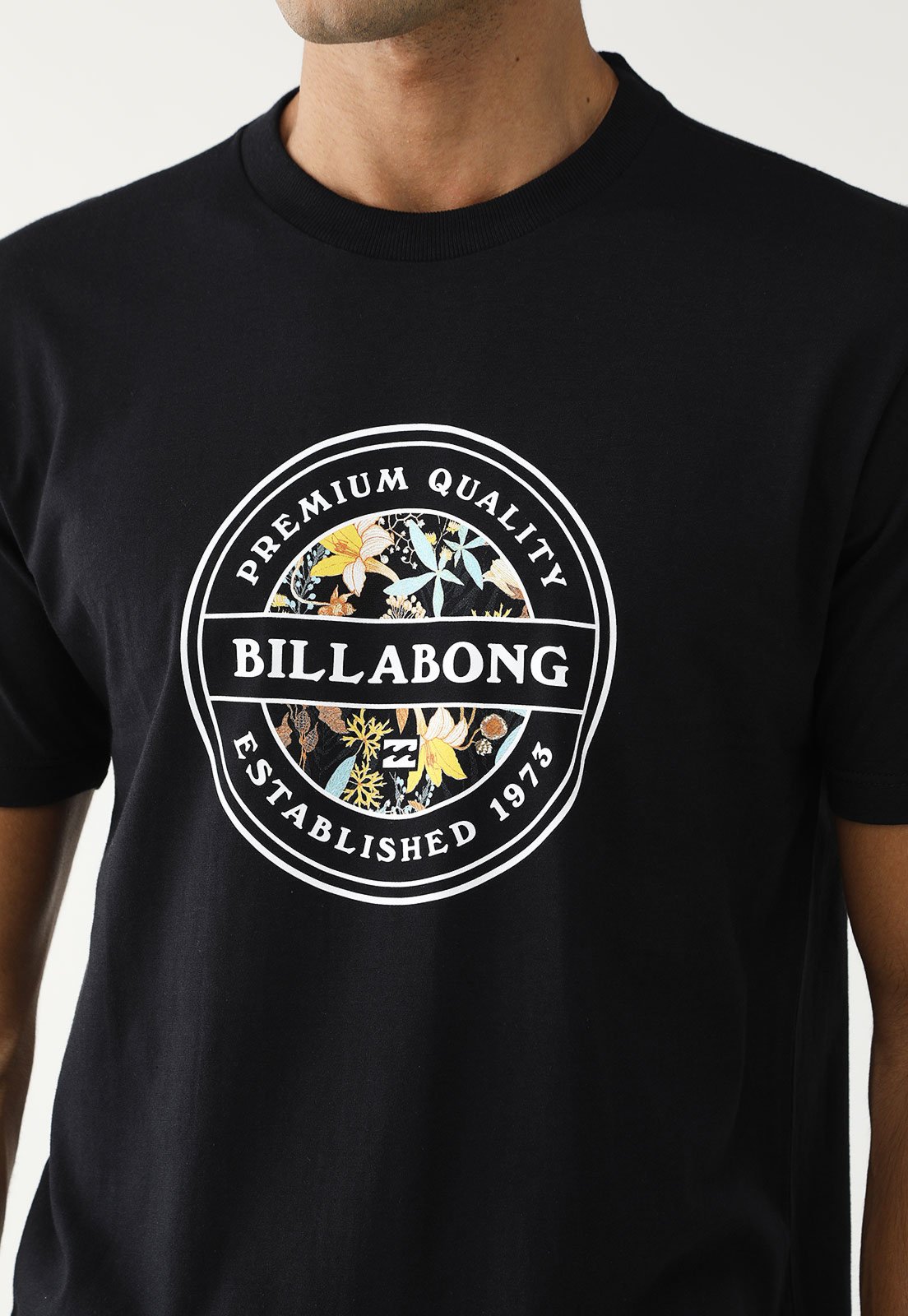 Camiseta Billabong - Rotor II - Preto