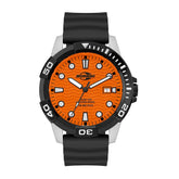 Relógio Mormaii Steel Basic Preto/Laranja - MO2317AK/2L