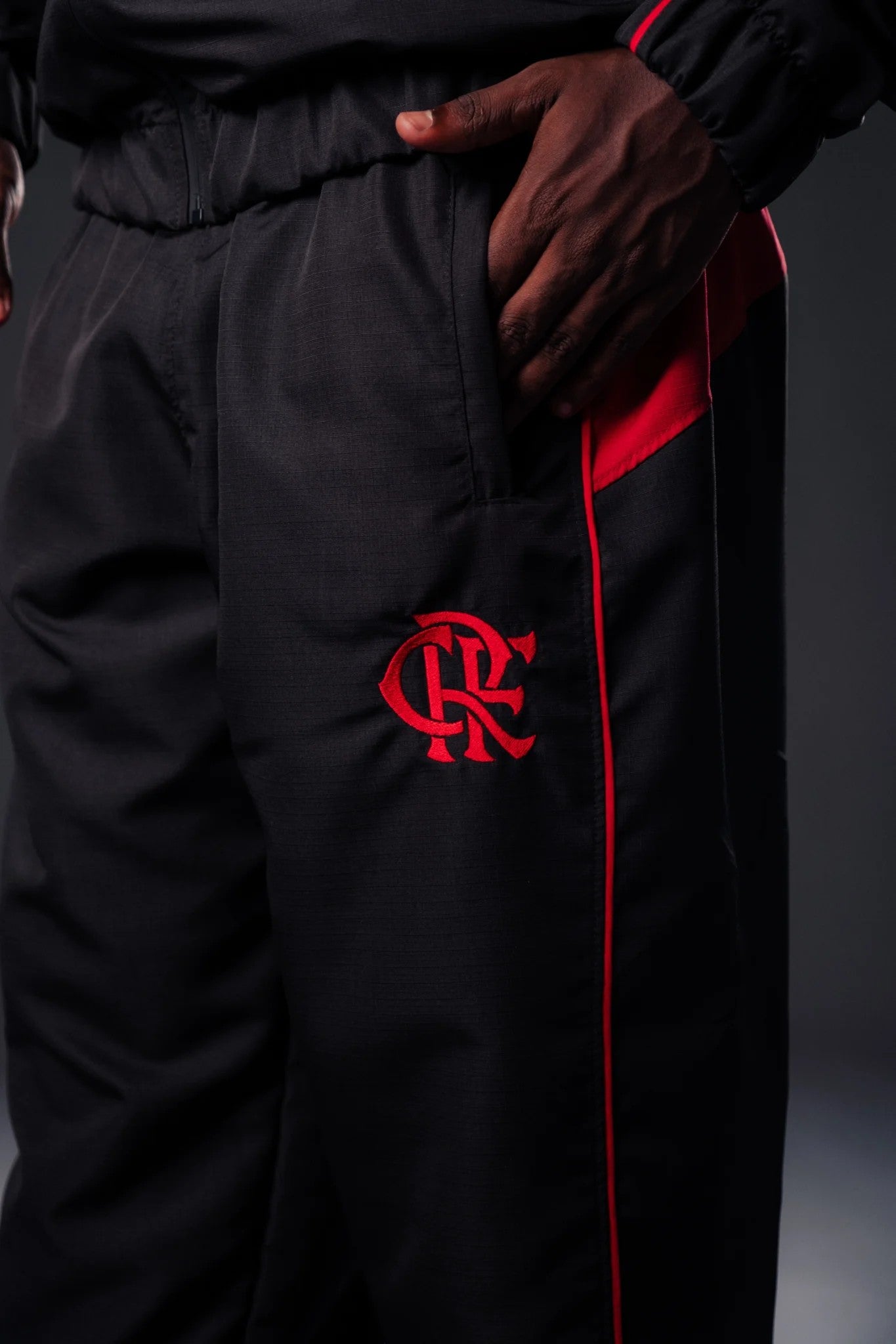 Calça Wanted - Rubro Negro