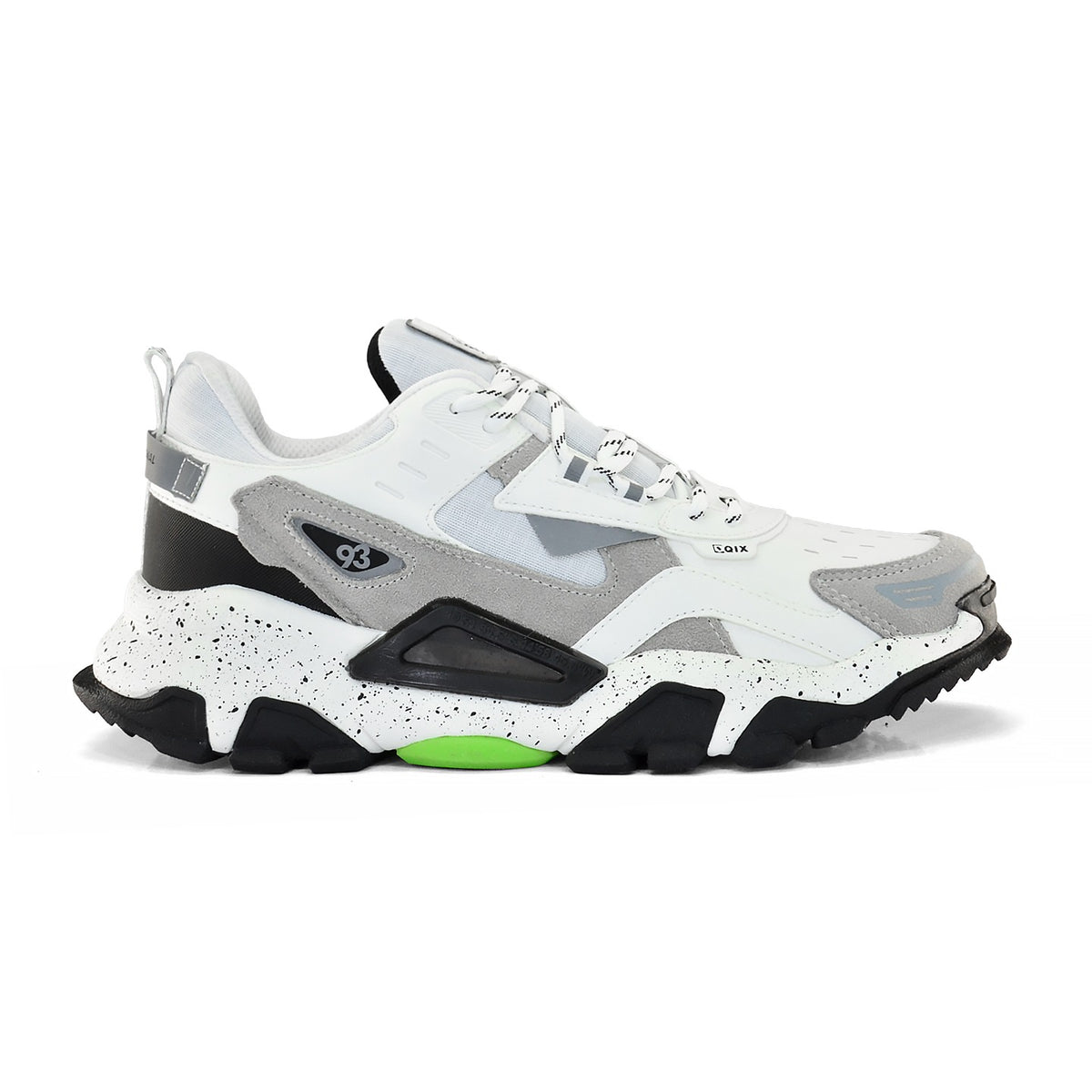 Tênis Qix - Trek Out Door - Branco/Cinza