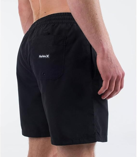 Bermuda Hurley - Icon Balboa 17 - Preto