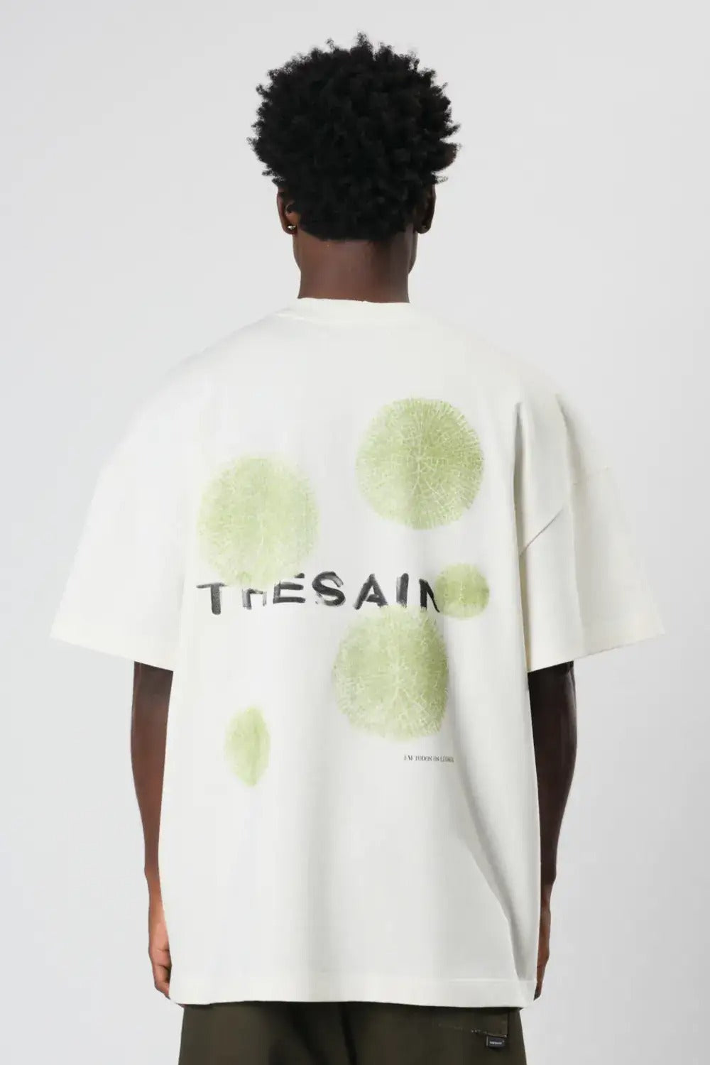Camiseta The Saint - Oversized Botânica D'agua - Off White