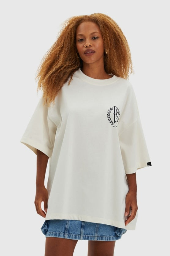 Camiseta BAW - Oversized  Classy - Off White