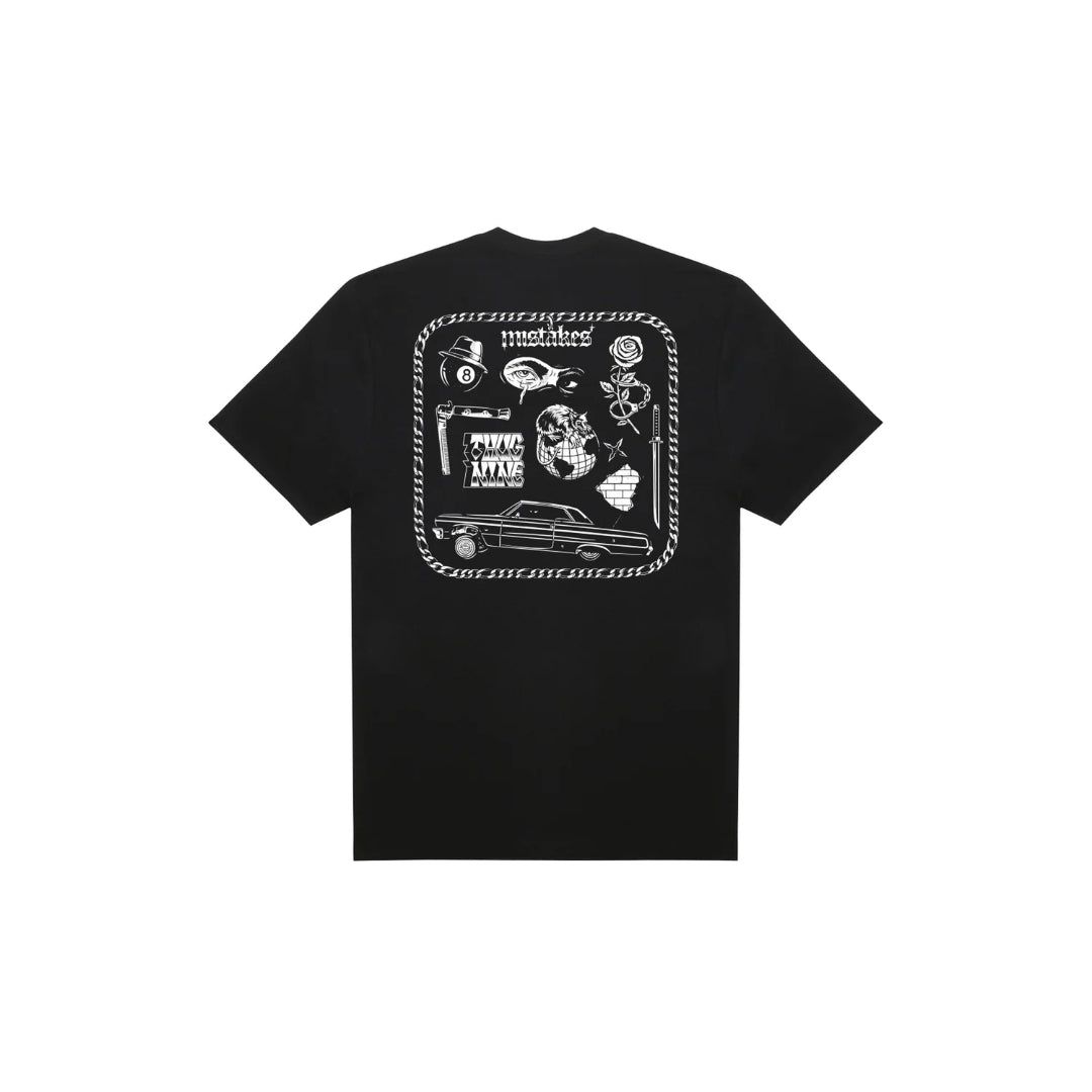 Camiseta Thug Nine - Mistakes - Black
