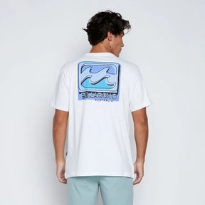 Camiseta Billabong - Crayon Wave - Branco
