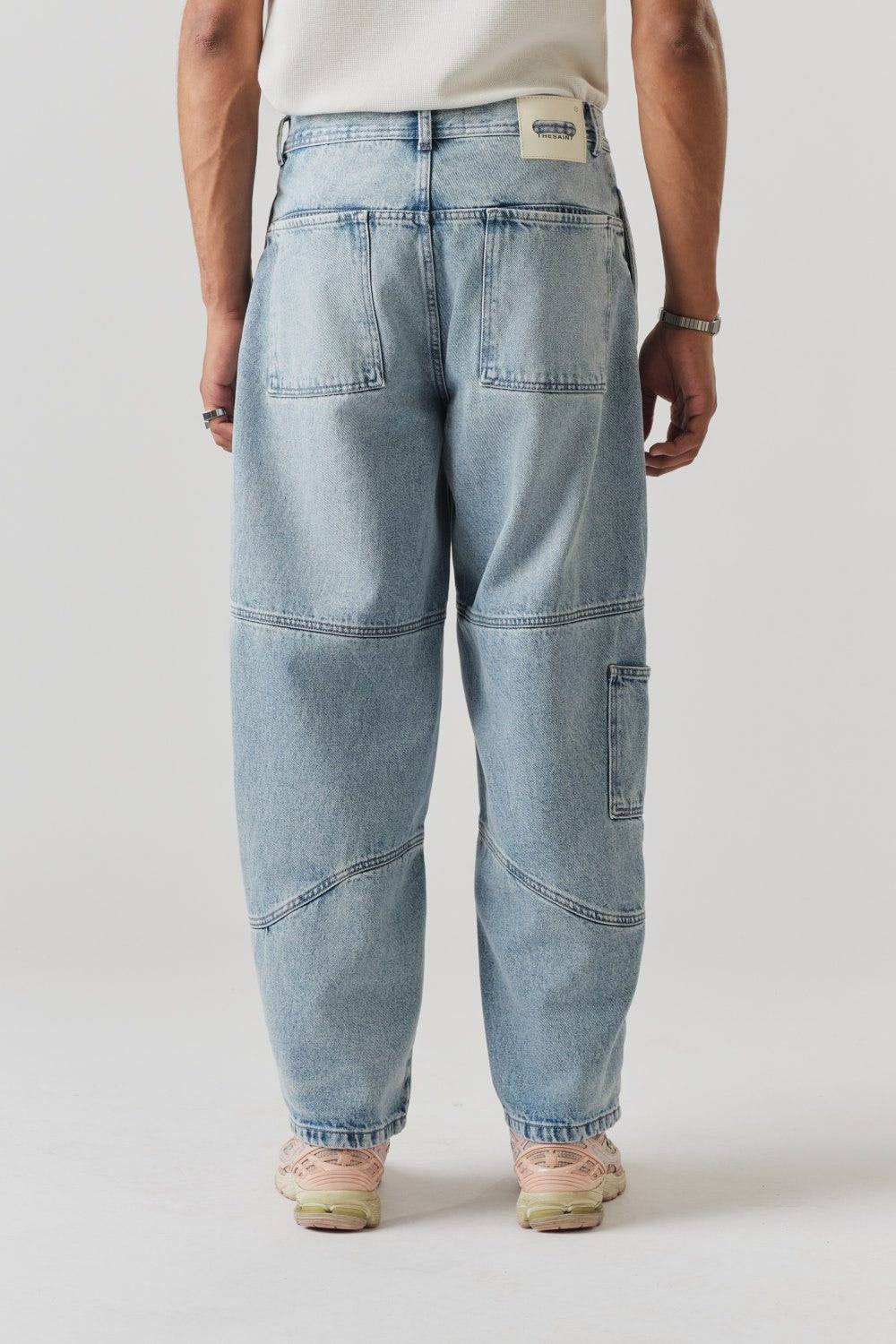 Calça The Saint  - Wide Cutting - Blue