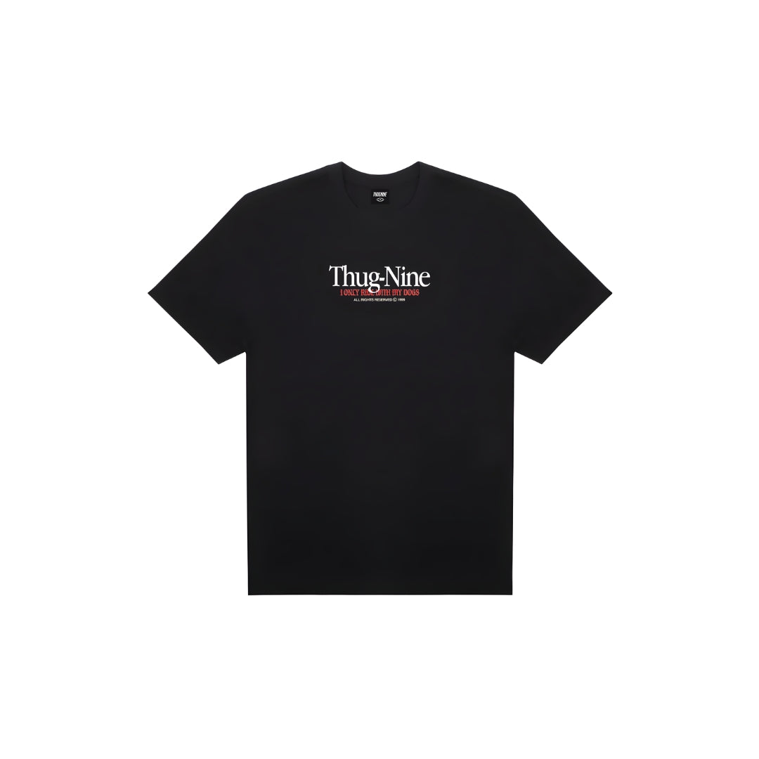 Camiseta Thug Nine - My Dogs - Black